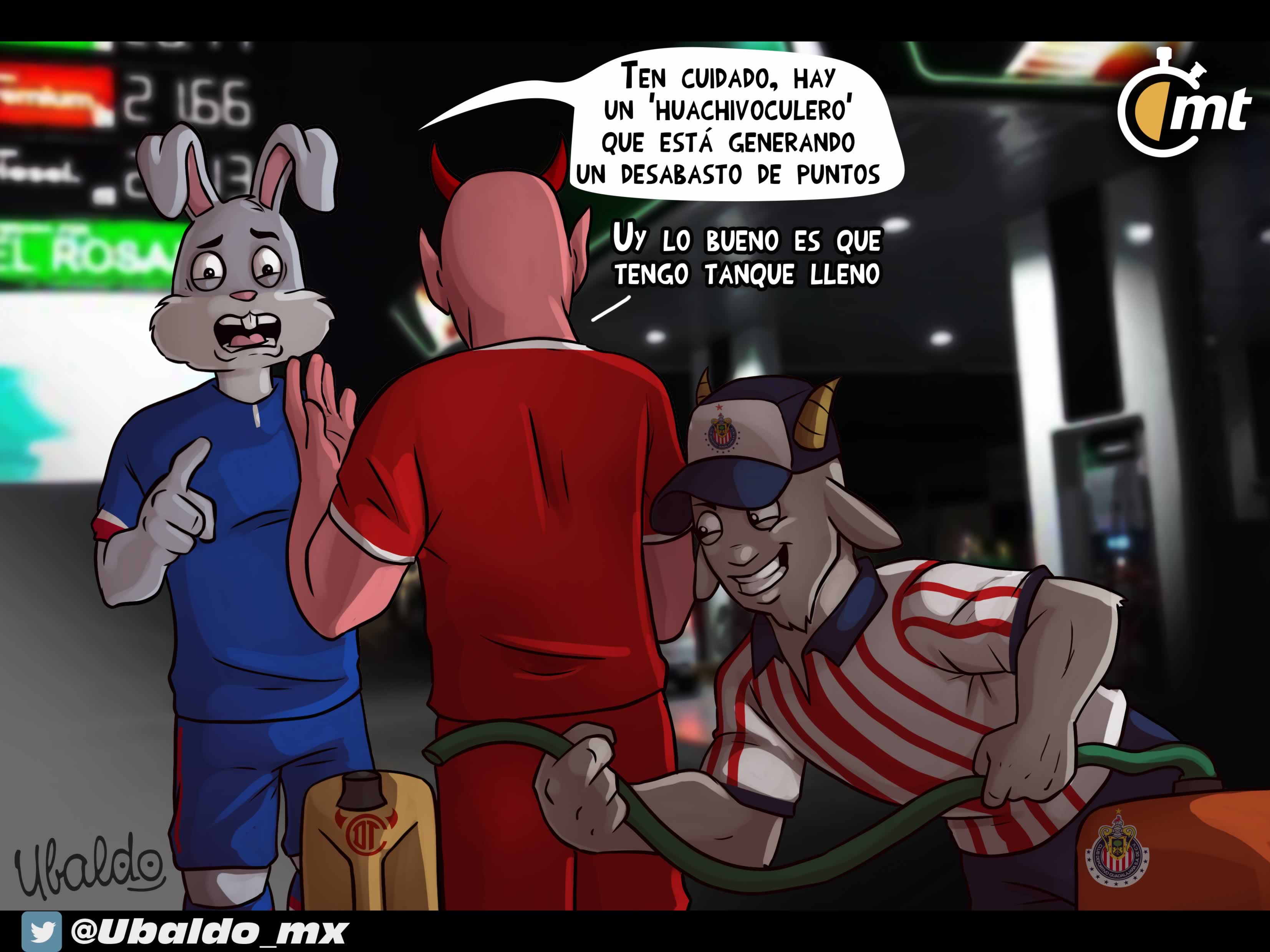 ¡Cuidado con el robo de puntos de Chivas!