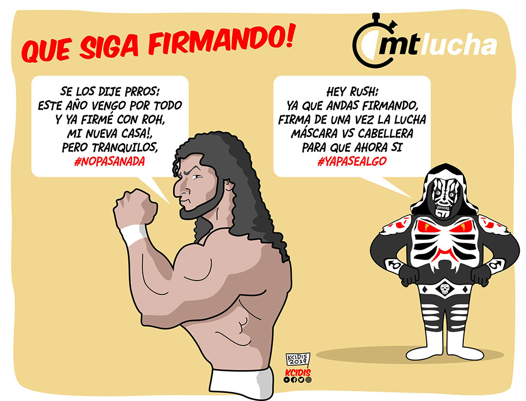 ¡Hey, Rush! Ya que andas firmando...