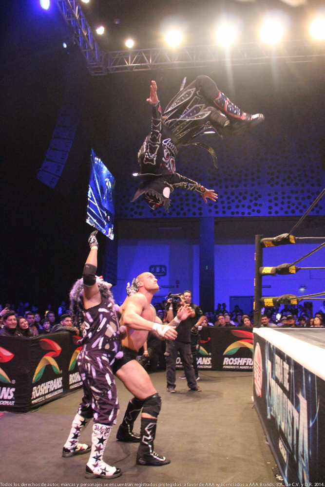 Killer Cross superó a La Parka Negra y Dave The Clown. (Foto: AAA)