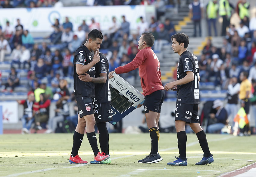 Lobos BUAP cayó 2-3 en cas ante Necaxa en la Jornada 3 del Clausura 2019. (Foto: Imago7)