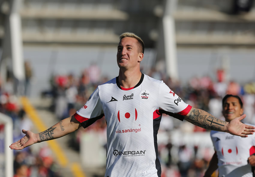 Lobos BUAP cayó 2-3 en cas ante Necaxa en la Jornada 3 del Clausura 2019. (Foto: Imago7)