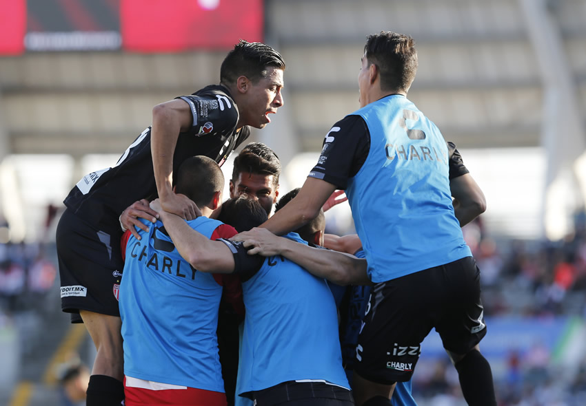 Lobos BUAP cayó 2-3 en cas ante Necaxa en la Jornada 3 del Clausura 2019. (Foto: Imago7)