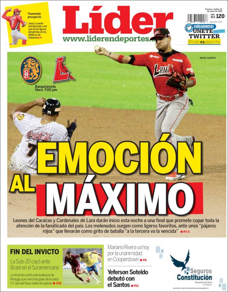 Las mejores portadas deportivas en el Mundo... Galería.