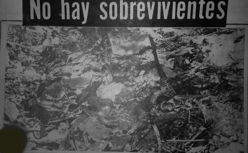 Tragedia de Viloco, el accidente de The Strongest. El 26 de septiembre de 1969 fallecieron los miembros del equipo boliviano tras un accidente aéreo.