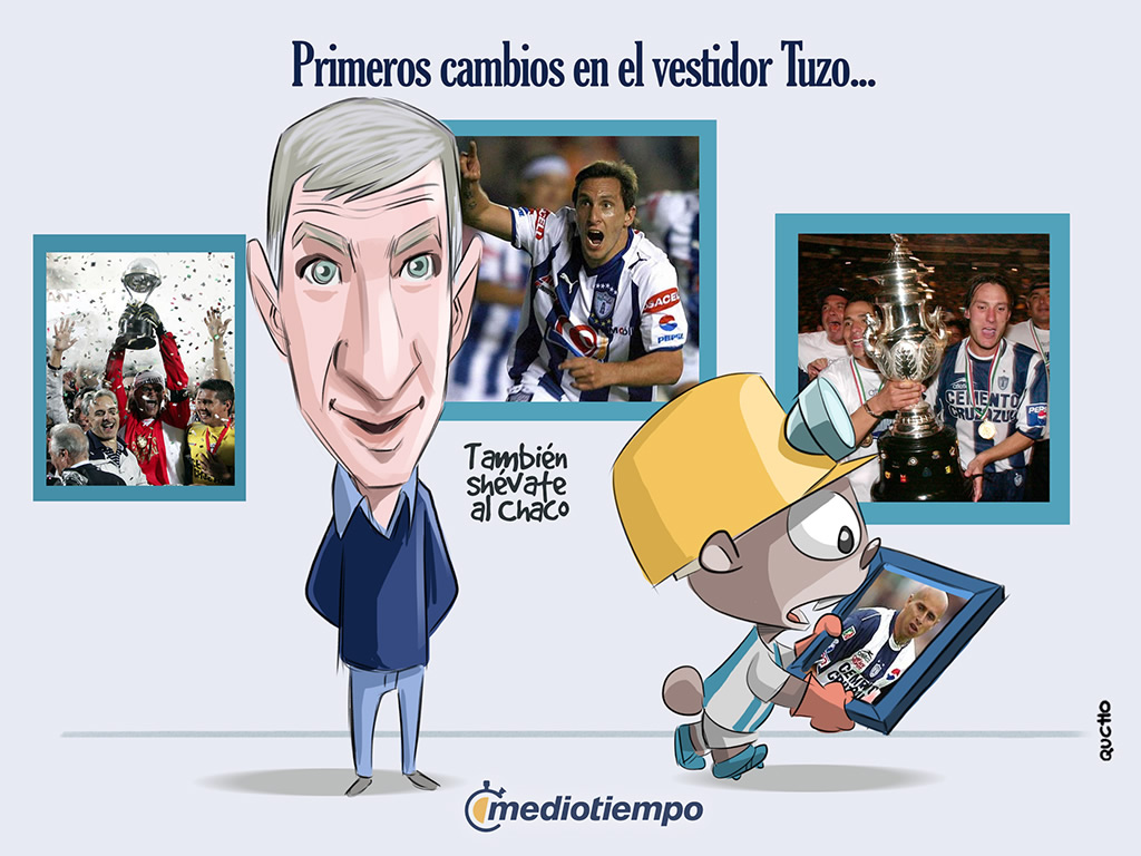 Palermo y los primeros cambios en el vestidor Tuzo