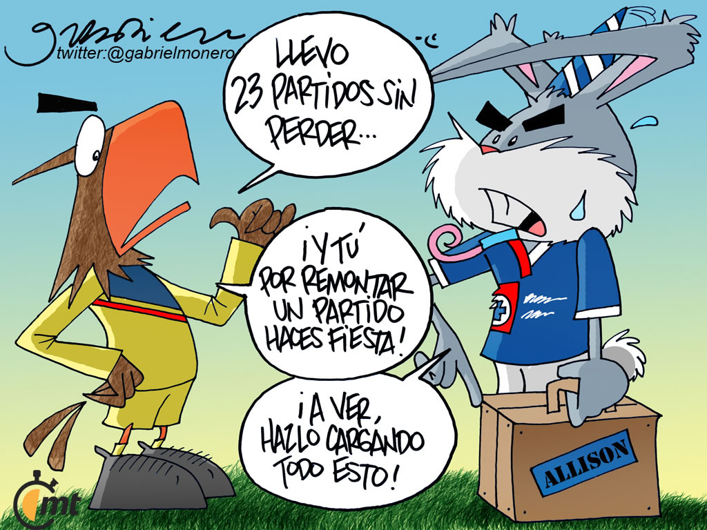 Maleta pesada de Cruz Azul