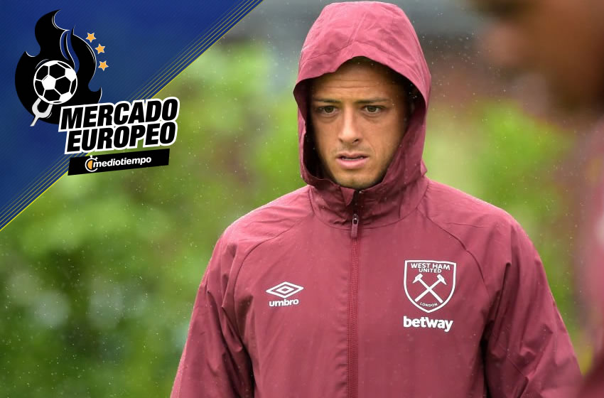 De acuerdo al estratega, West Ham solo contempla la opción de compra para darle salida a Chicharito, lo que complica la negociación. (Foto: @WestHamUt