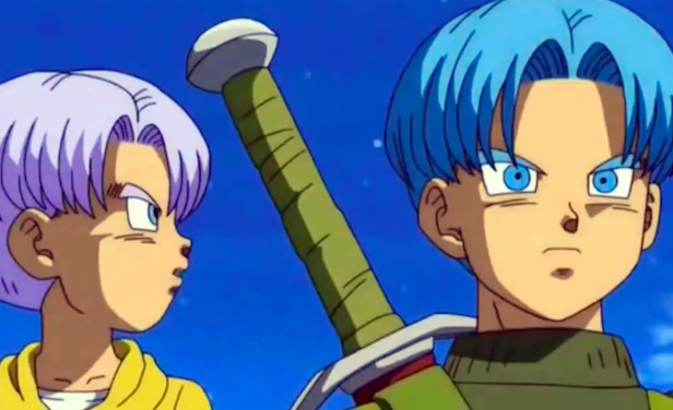 'Trunks' del presente en conversación con 'Trunks del futuro' en Dragon Ball Super. (Foto: Toei Animation)