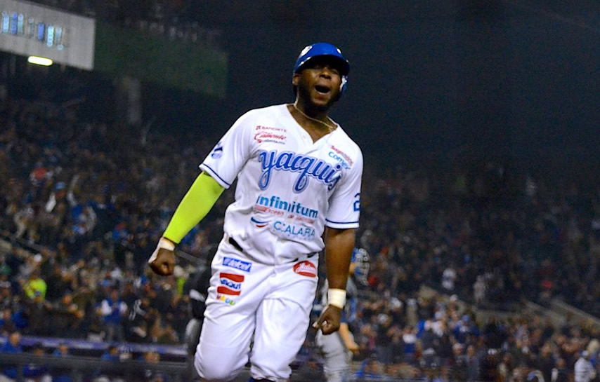 Los Yaquis se repusieron de un 8-1. (foto: yaquis_oficial)
