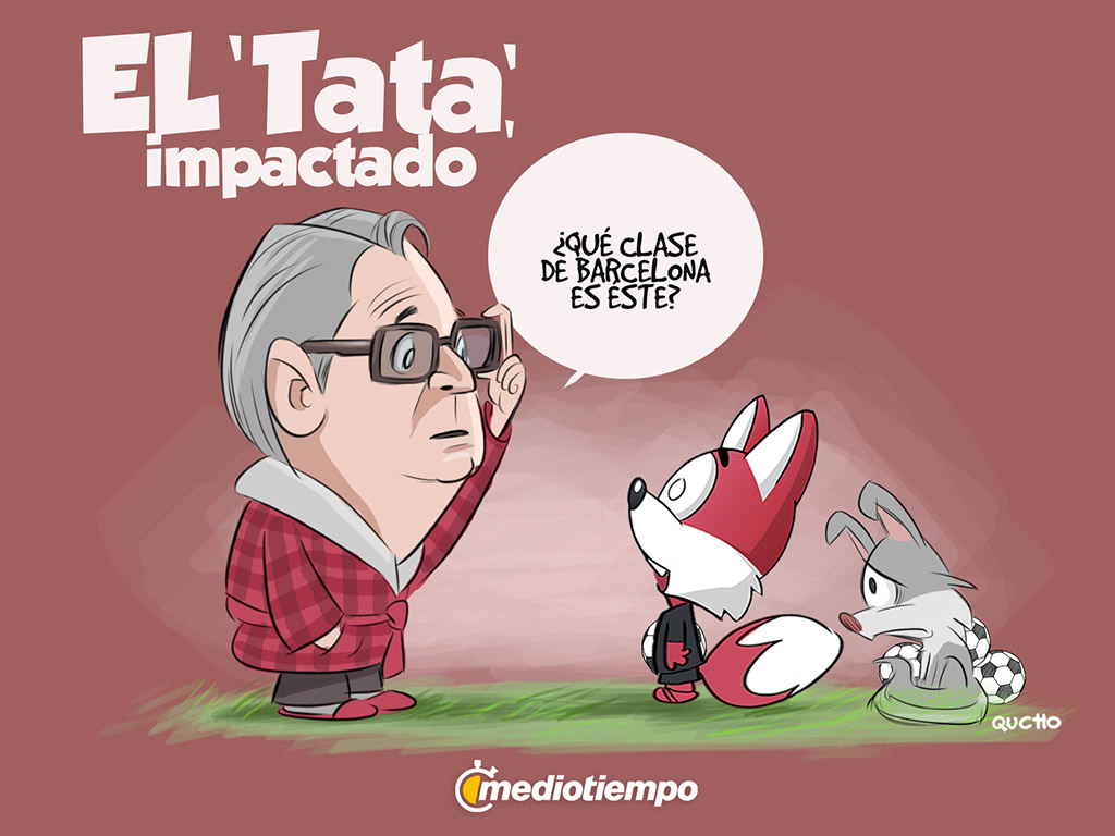 El Tata impactado