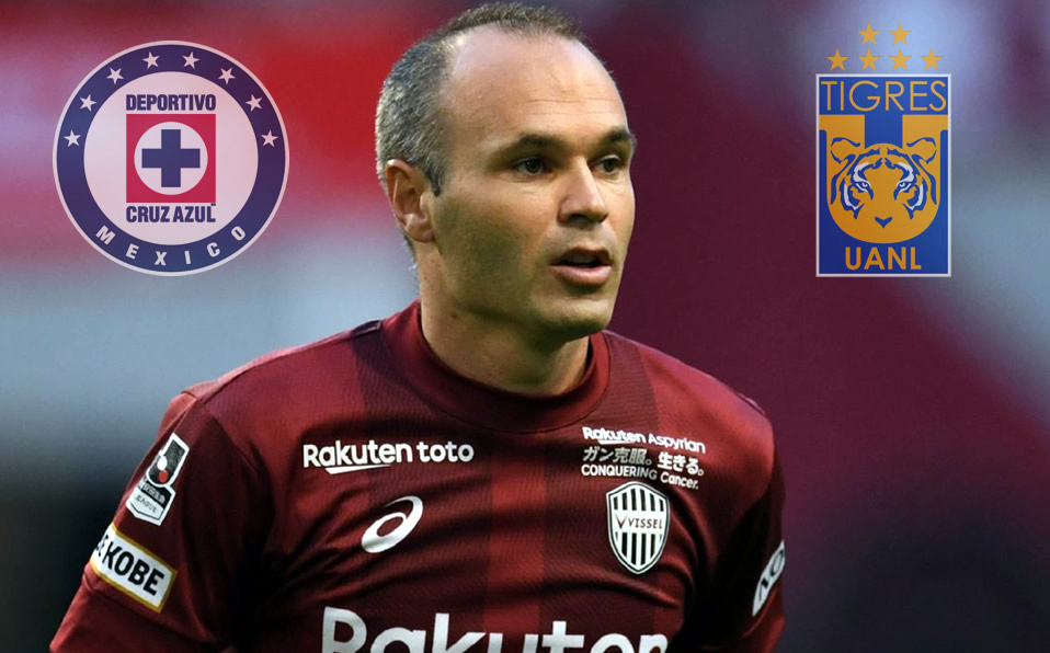 Andrés Iniesta se olvidó de los dos equipos más populares de México.