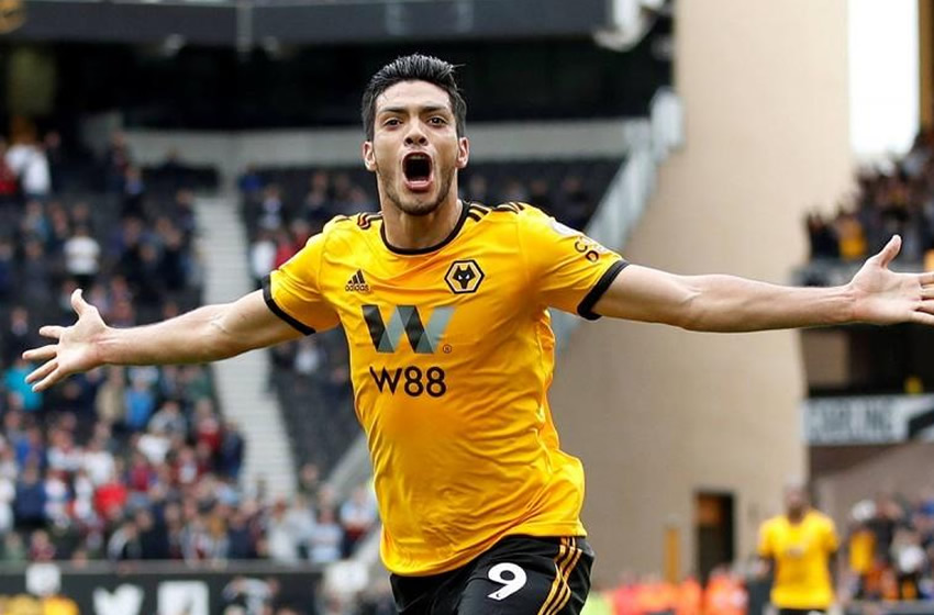 Raúl Jiménez está encendido en la Premier League. Foto: AFP