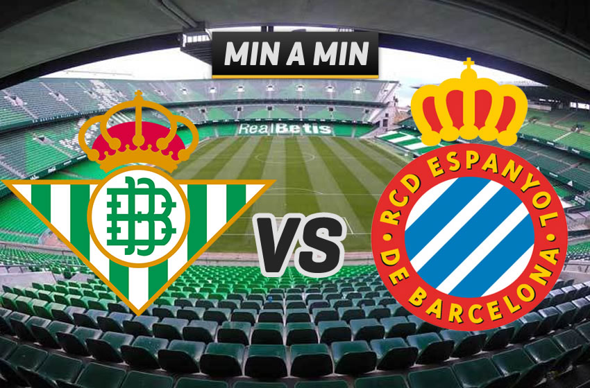 EN VIVO y Minuto a Minuto del Betis vs Espanyol en la Vuelta de los Cuartos de Final de la Copa del Rey. (Foto: Especial)