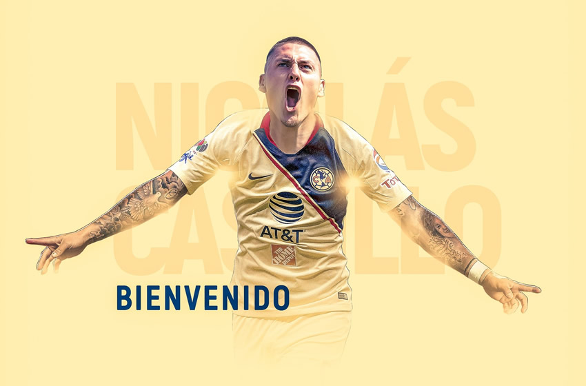 Castillo se convierte en el segundo refuerzo de América junto a Benedetti. (@ClubAmerica)