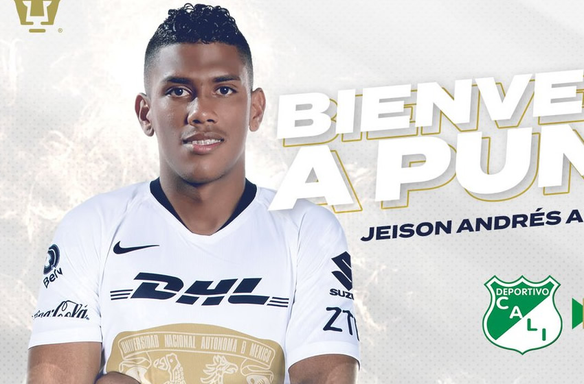 Pumas contrató al colombiano debido a las bajas por lesión. (Foto: @PumasMX)