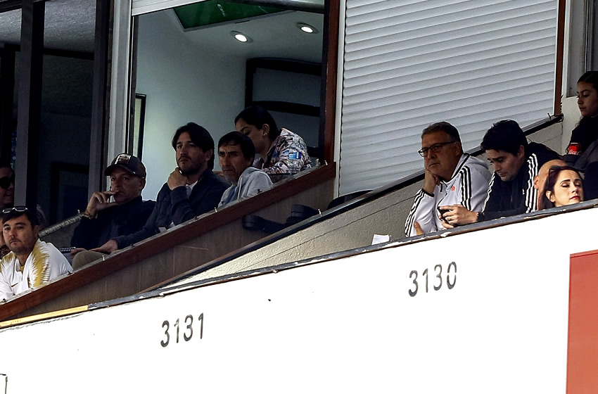 El Tata y Marioni estuvieron presentes en el duelo de las Águilas. (Foto: Imago 7)