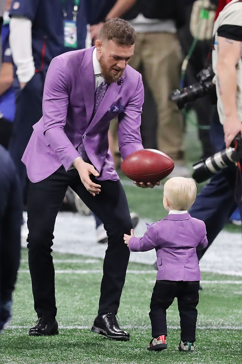 Conor McGregor en el Super Bowl