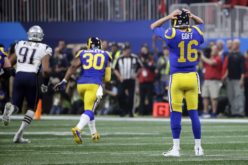 Patriots 13-3 Rams Super Bowl LIII