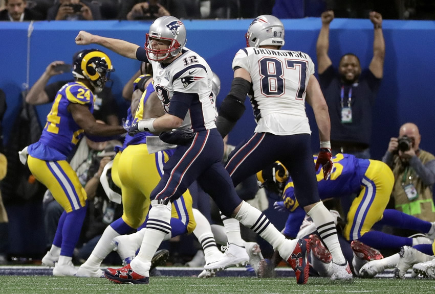Patriots 13-3 Rams Super Bowl LIII