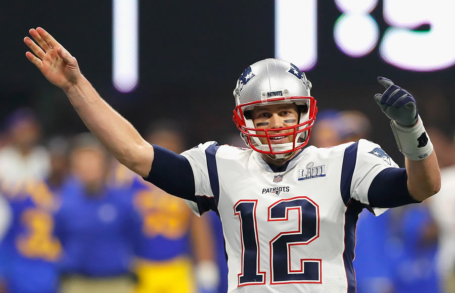 Tom Brady tiene seis títulos en la NFL.  (Foto: AFP)