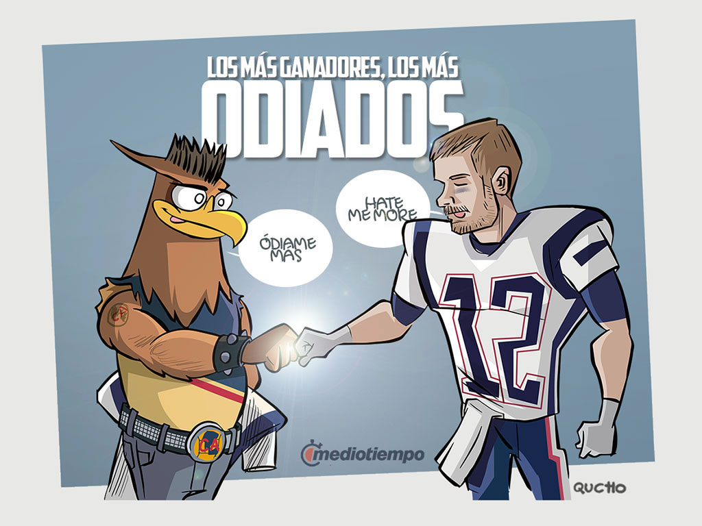 América y Patriots, separados al nacer