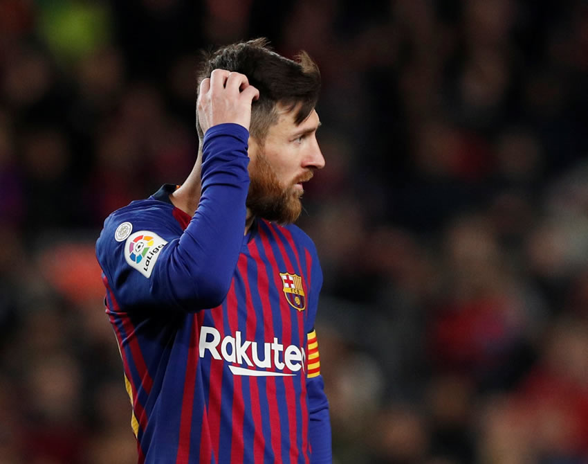 Se desconoce el estado exacto del problema físico de Messi. (Foto: Reuters)