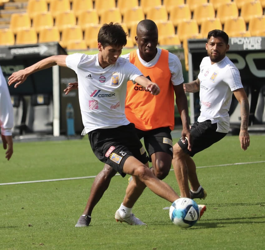 Damm participó con la Sub-20 el sábado en el duelo ante la categoría de Santos. (Foto: Tigres)