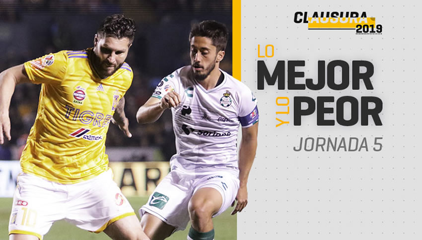 Liga MX: Lo Mejor y Lo Peor de la Jornada 5 del Clausura 2019| Mediotiempo