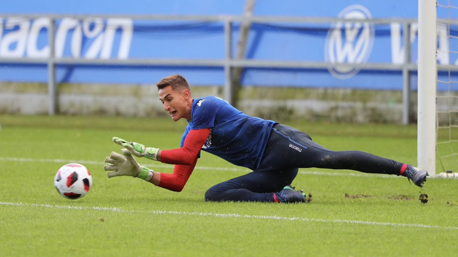El jjoven arquero irá al equipo de Los Angeles. (Foto: Real Sociedad)