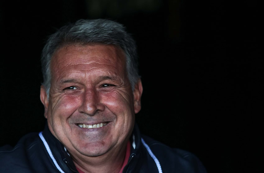 Martino también se reunió con los hermanos Dos Santos. (Imago7)