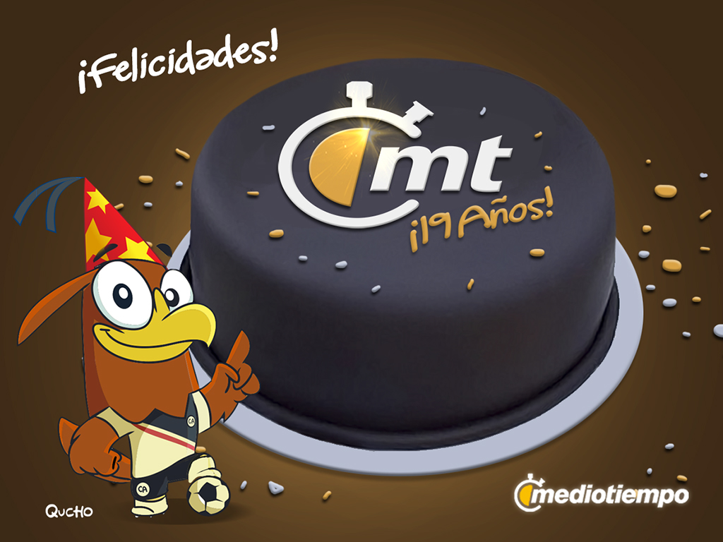 Mediotiempo cumple 19 de años de vida #MT19Años.