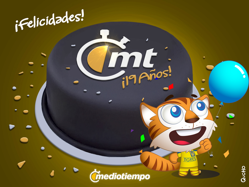 Mediotiempo cumple 19 de años de vida #MT19Años.