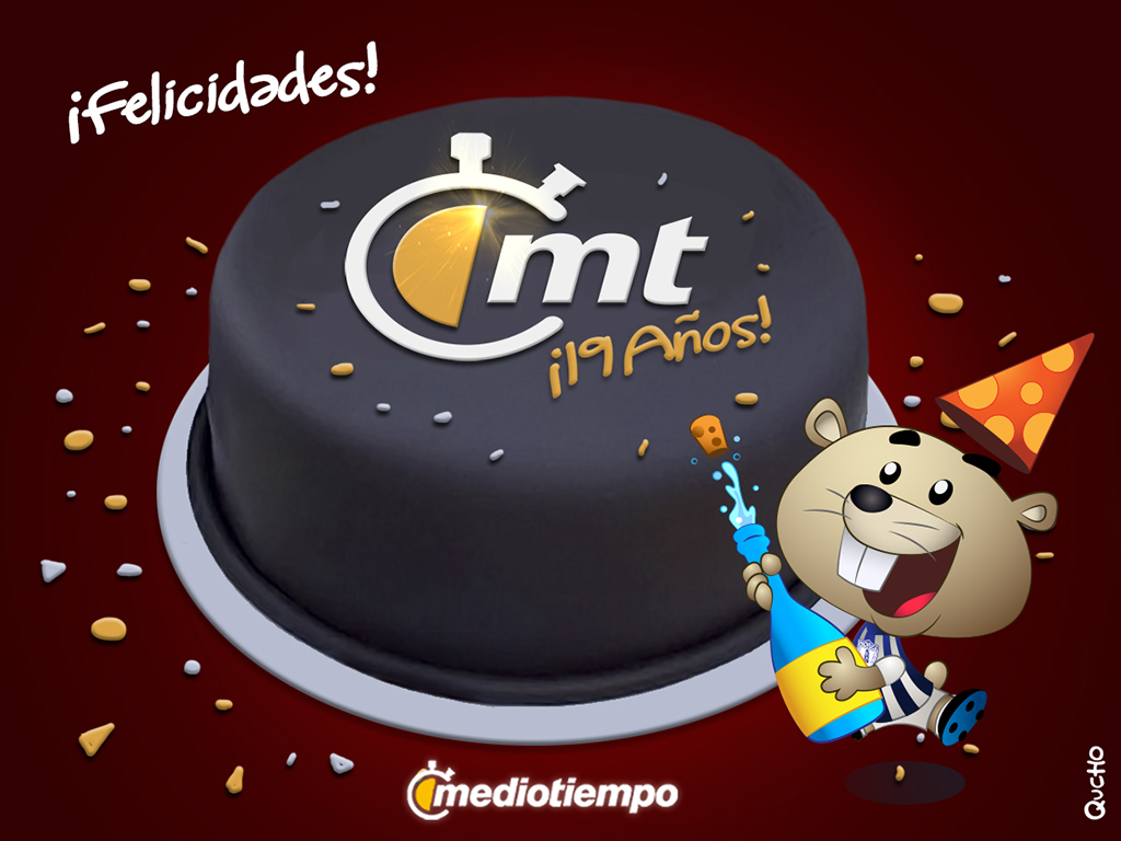 Mediotiempo cumple 19 de años de vida #MT19Años.