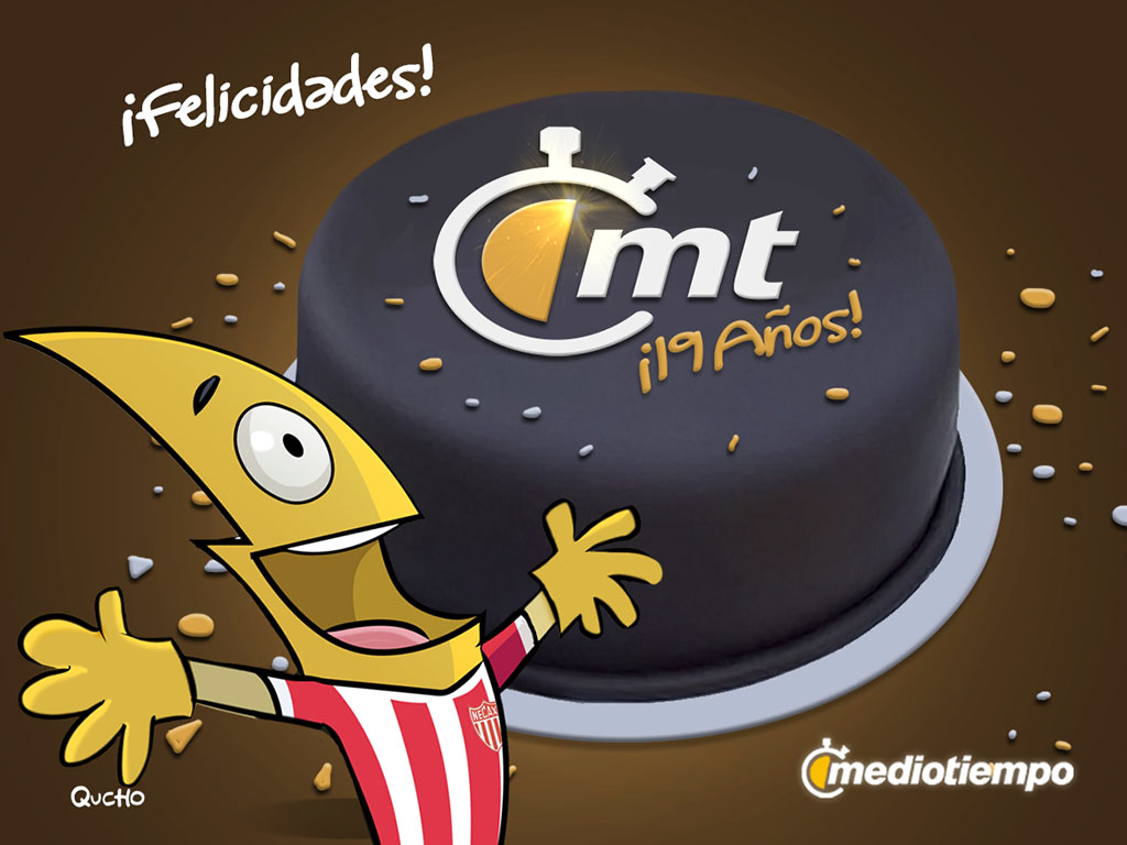 Mediotiempo cumple 19 de años de vida #MT19Años.