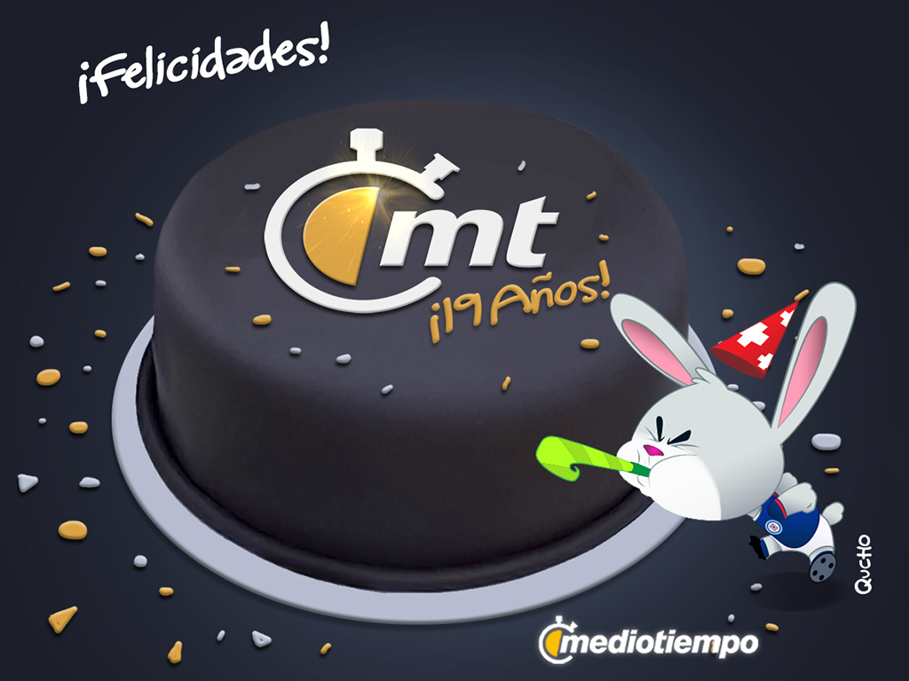 Mediotiempo cumple 19 de años de vida #MT19Años.