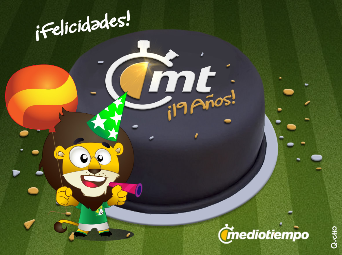Mediotiempo cumple 19 de años de vida #MT19Años.