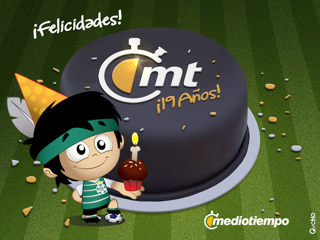 Mediotiempo cumple 19 de años de vida #MT19Años.