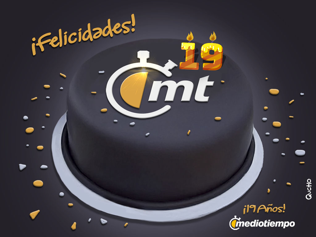 Mediotiempo y sus felices 19; #MT19Años