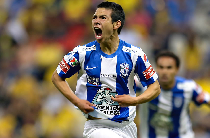Chucky debutó con gol ante el América en el Azteca. (Foto: Imago)