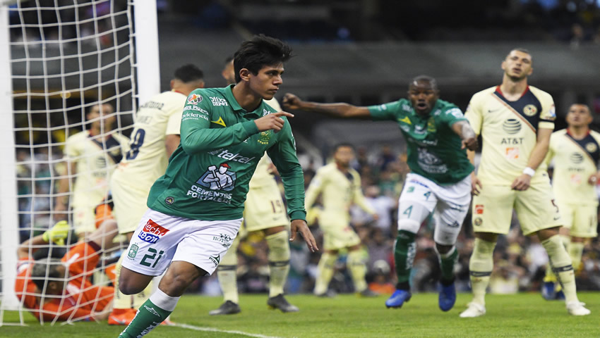 América cayó 0-3 ante León en la cancha del Estadio Azteca en la Jornada 6 del Clausura 2019 en la Liga MX. (Foto: Imago7)