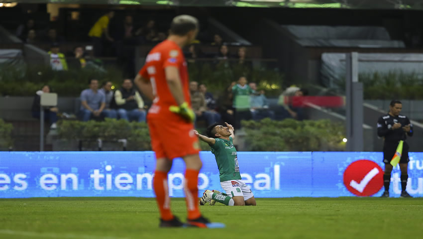 América cayó 0-3 ante León en la cancha del Estadio Azteca en la Jornada 6 del Clausura 2019 en la Liga MX. (Foto: Imago7)