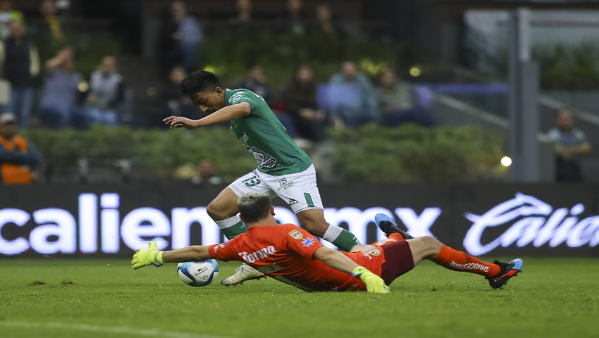 América cayó 0-3 ante León en la cancha del Estadio Azteca en la Jornada 6 del Clausura 2019 en la Liga MX. (Foto: Imago7)