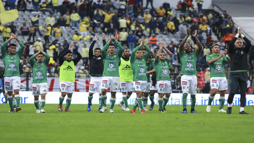 América cayó 0-3 ante León en la cancha del Estadio Azteca en la Jornada 6 del Clausura 2019 en la Liga MX. (Foto: Imago7)