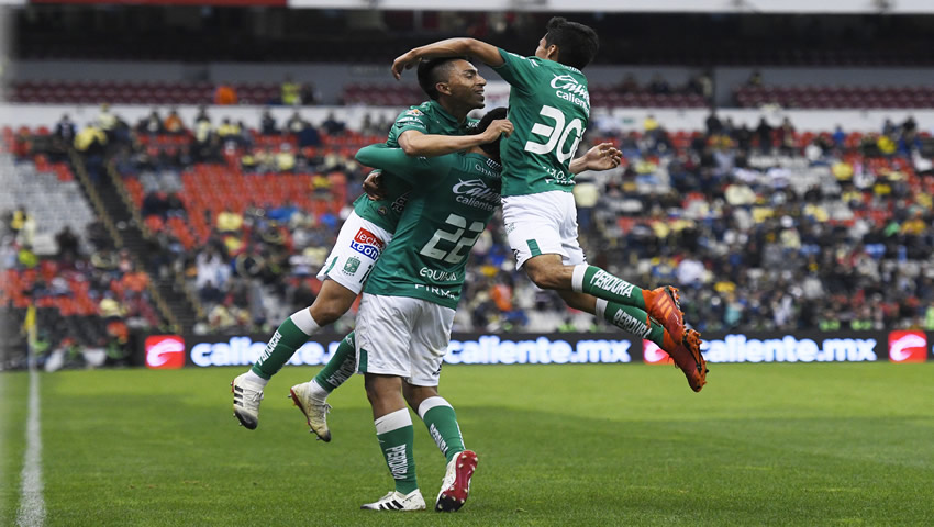 América cayó 0-3 ante León en la cancha del Estadio Azteca en la Jornada 6 del Clausura 2019 en la Liga MX. (Foto: Imago7)