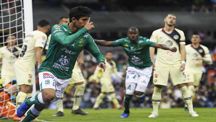 América cayó 0-3 ante León en la cancha del Estadio Azteca en la Jornada 6 del Clausura 2019 en la Liga MX. (Foto: Imago7)