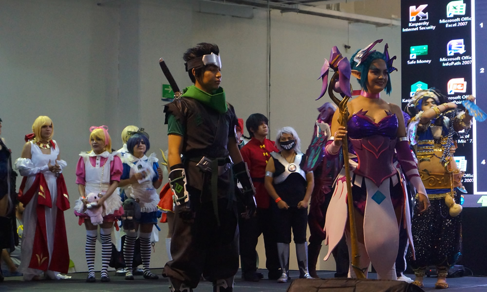 Los grandes cosplay de la Expo TNT (Foto: Aldo Pérez)