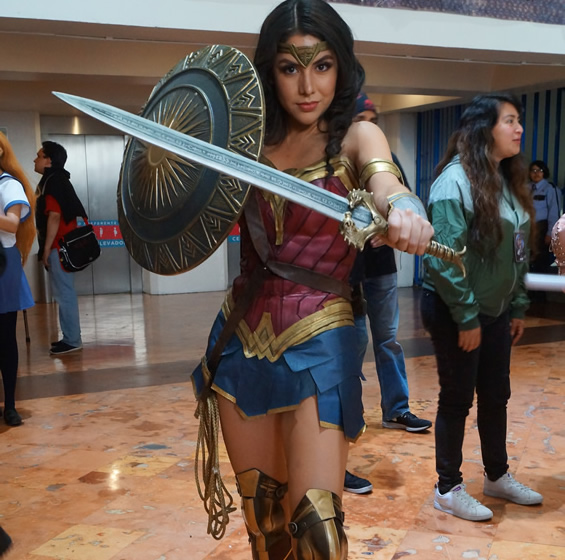 Wonder Woman. (Foto: Aldo Pérez)