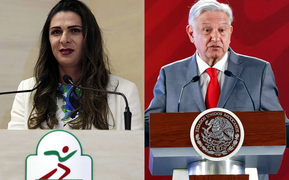 Ana Guevara recibe 119 mil 722 pesos mensuales, superando lo de AMLO (Notimex / EFE)