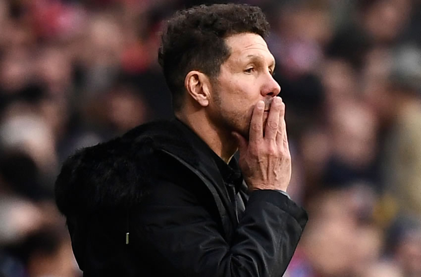 Cholo acumula siete títulos con los colchoneros. (Foto: AFP)