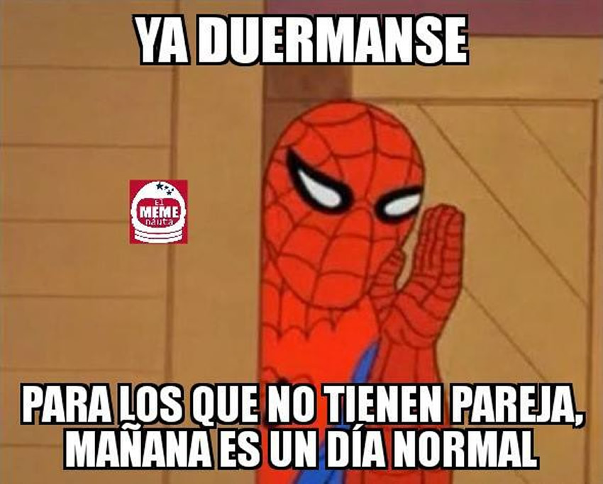 Memes del Día del amor y la amistad.